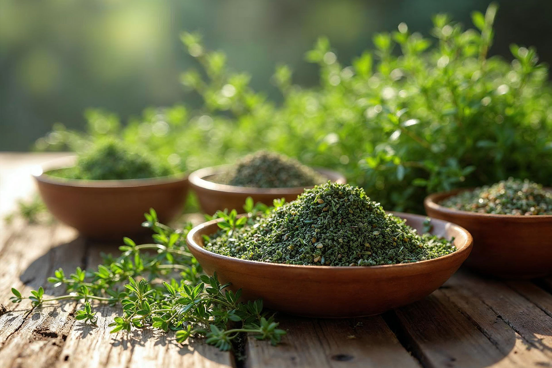 Green Thyme More Than Just a Kitchen Flavor